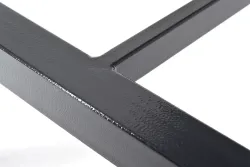 "Рио" стол барный из HPL 140х70см, H110, цвет столешницы "серый гранит"