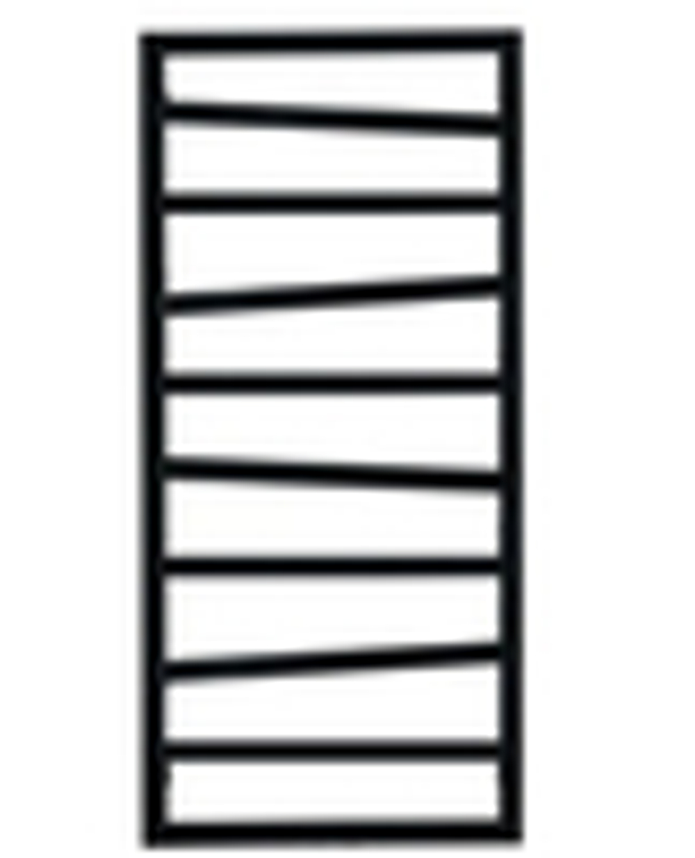 Quadro Zigzag 4 Электрический полотенцесушитель EQZ4 131x50 см