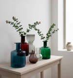 Ваза стеклянная Kanna, красный, стекло