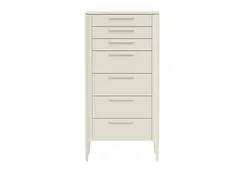 Комод Type высокии? 7 ящиков (молочный)