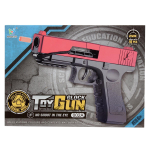 Пистолет с мягк.пулями, коробка 002B