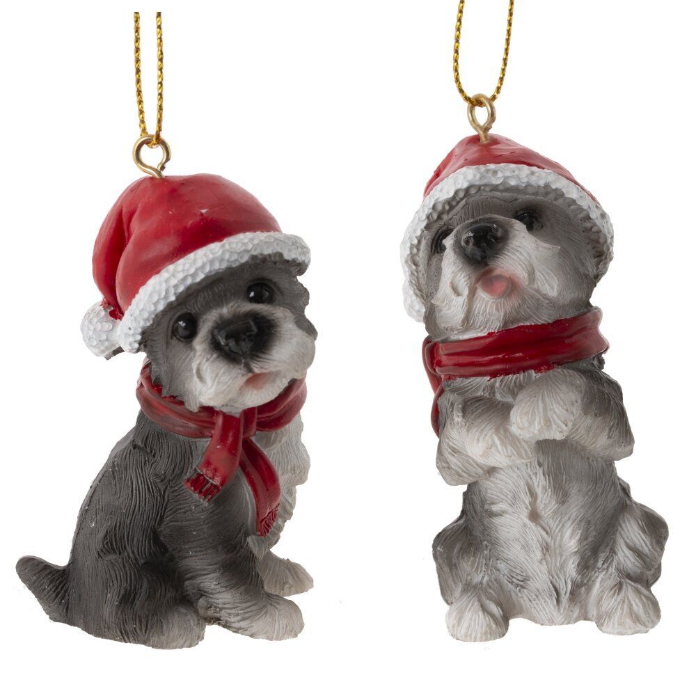 GAEM Фигурка декоративная подвесная "Собачка", L4 W4 H6,5 см, 2в.