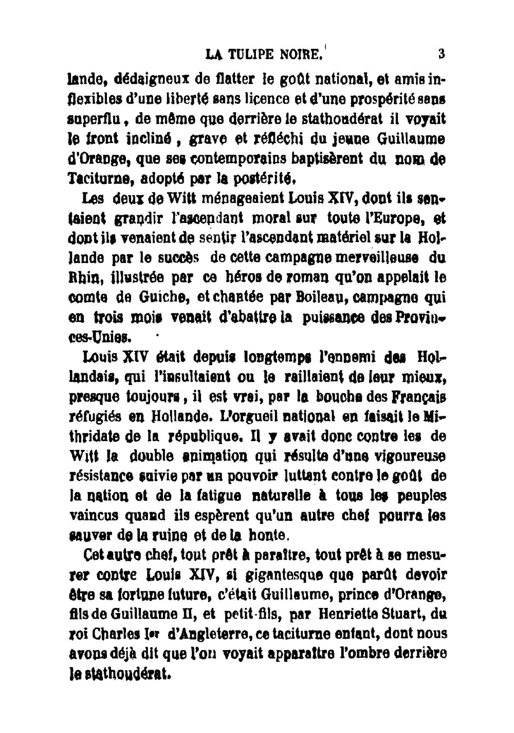 La tulipe noire | Alexandre Dumas