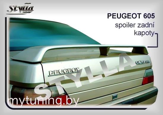 Спойлер на крышку багажника для Peugeot 605