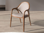 Стул Angel Cerda 4255 из экокожи песочного цвета