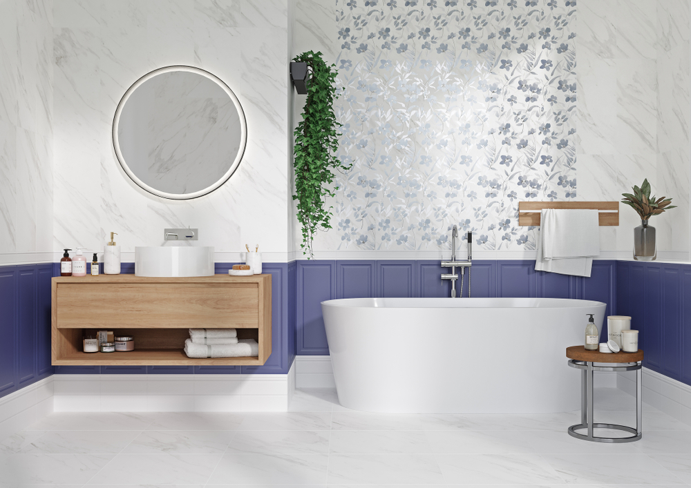 Scarlett blue wall 03 250х600 (1-й сорт)