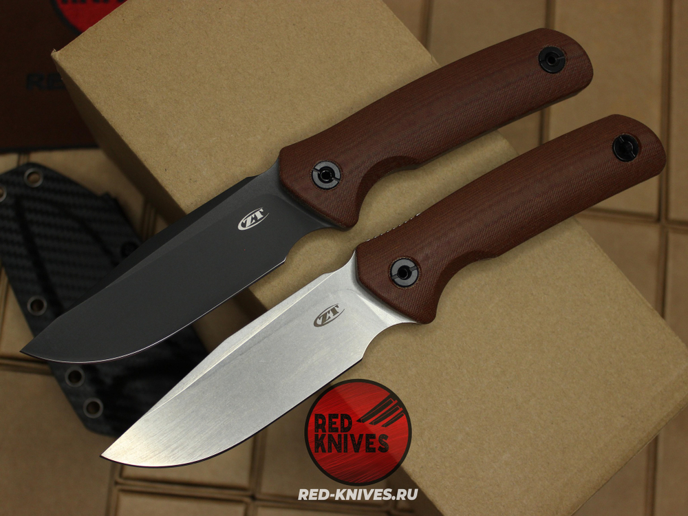 Нож Zero Tolerance 0004 - рукоять микарта, клинок черный