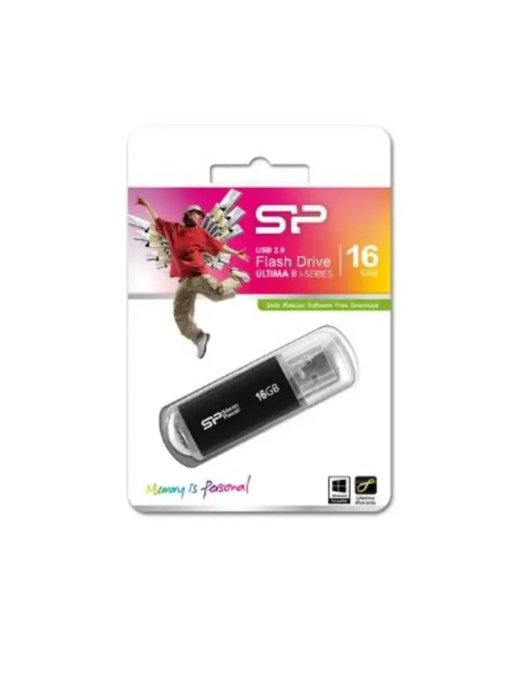 Память USB Flash 16 ГБ Power Ultima II I-Series BLACK