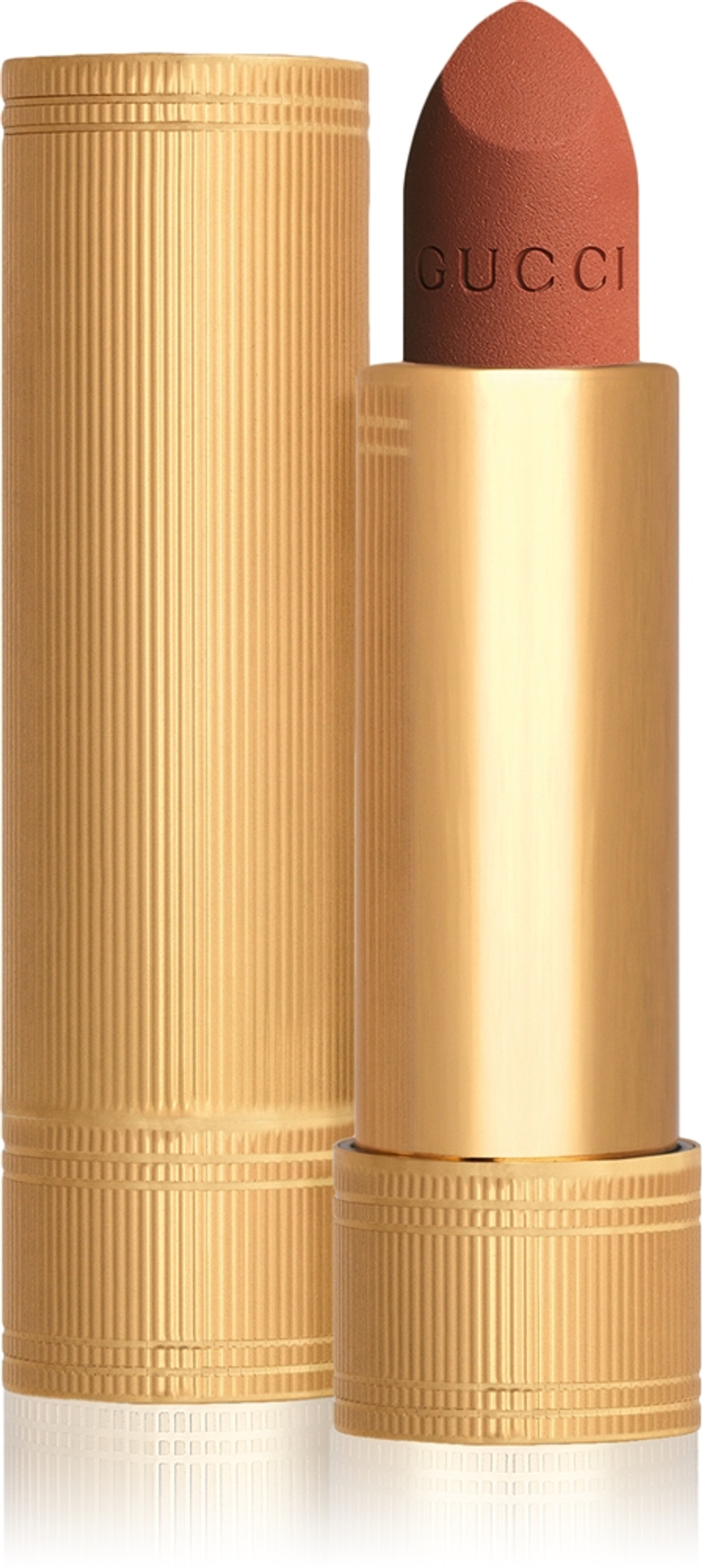 Gucci Gucci Beauty Rouge a Levres Matte Lipstick - Матовая помада оттенок 308 Lucy Dark Orange, 3 g