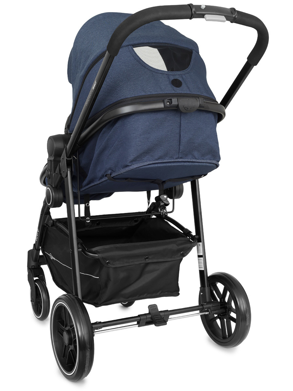 Коляска детская 2-в-1 "AZURE Trends" RA147 alu. Blue