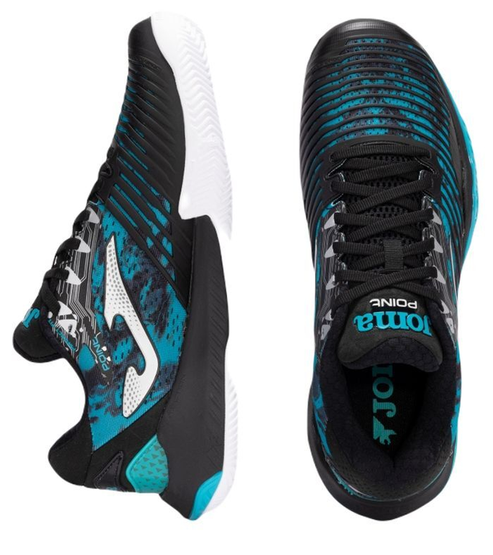 Мужские кроссовки теннисные Joma Point 2531 Clay - черный