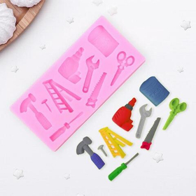 Силиконовый молд «Инструменты», 10,5×5×1 см