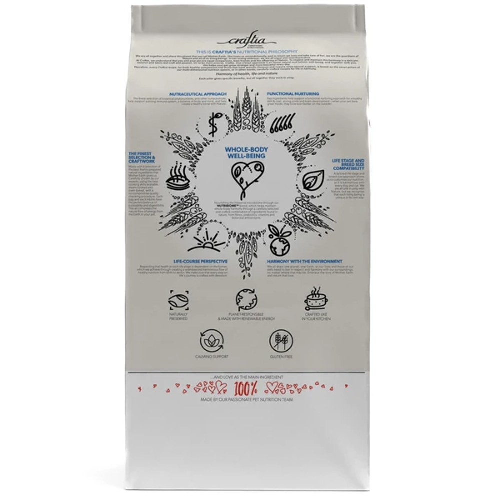 Сухой корм Craftia Galena Dog Calming Care для собак при стрессовых ситуациях 2 кг