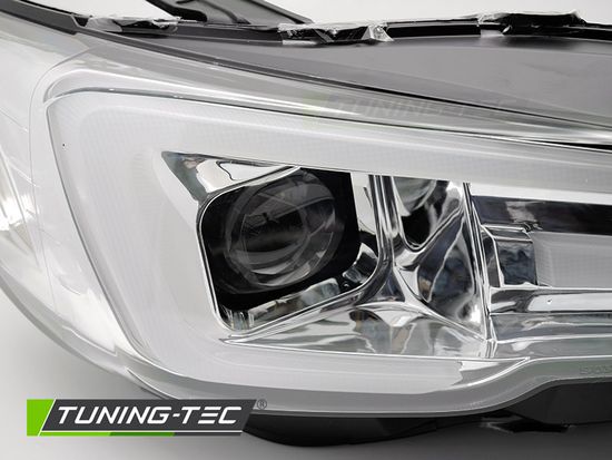 Фары передние DRL CHROME для SUBARU WRX 14-22