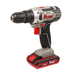 NUMBER ONE Дрель-шуруповерт, 20 В, 32 Нм, 2 АКБ