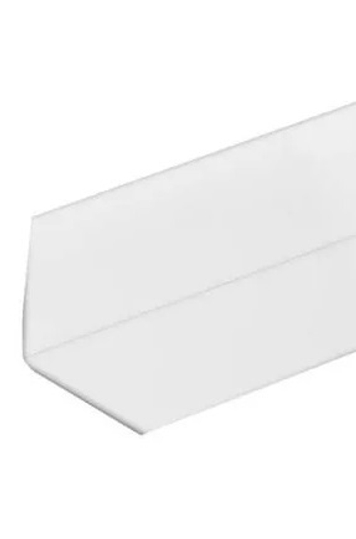 Угол  25 * 25 мм   2,7м ГРЕЙС  арочный белый