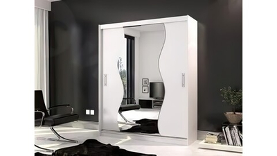 Шкаф-купе Беатриче Белый Фасадный 0101  260*60*240