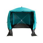 Шатер СЛЕДОПЫТ быстросборный, 2,1х2,1 м, h-2,05 м, S по полу 4,4 кв.м, цв. WATERFALL