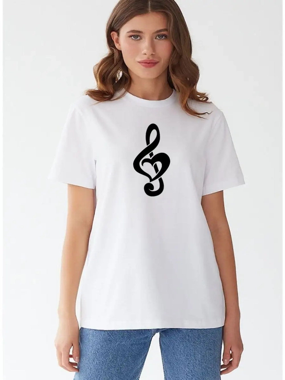 Футболка с сердцем