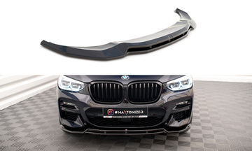 Сплиттер переднего бампера V.1 BMW X3 M40D / M40I / M-PACK G01