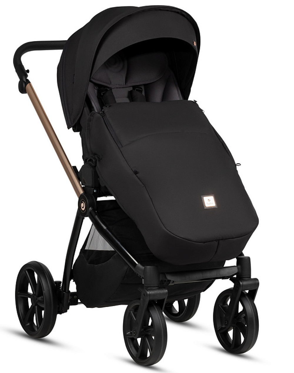 Детская коляска Tutis Mio 3 Plus Essential Black 3 в 1 292 Rose Gold