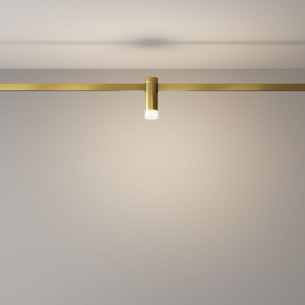 Трековый однофазный светодиодный светильник Maytoni Flarity   TR145-1-3W4K-W-BS