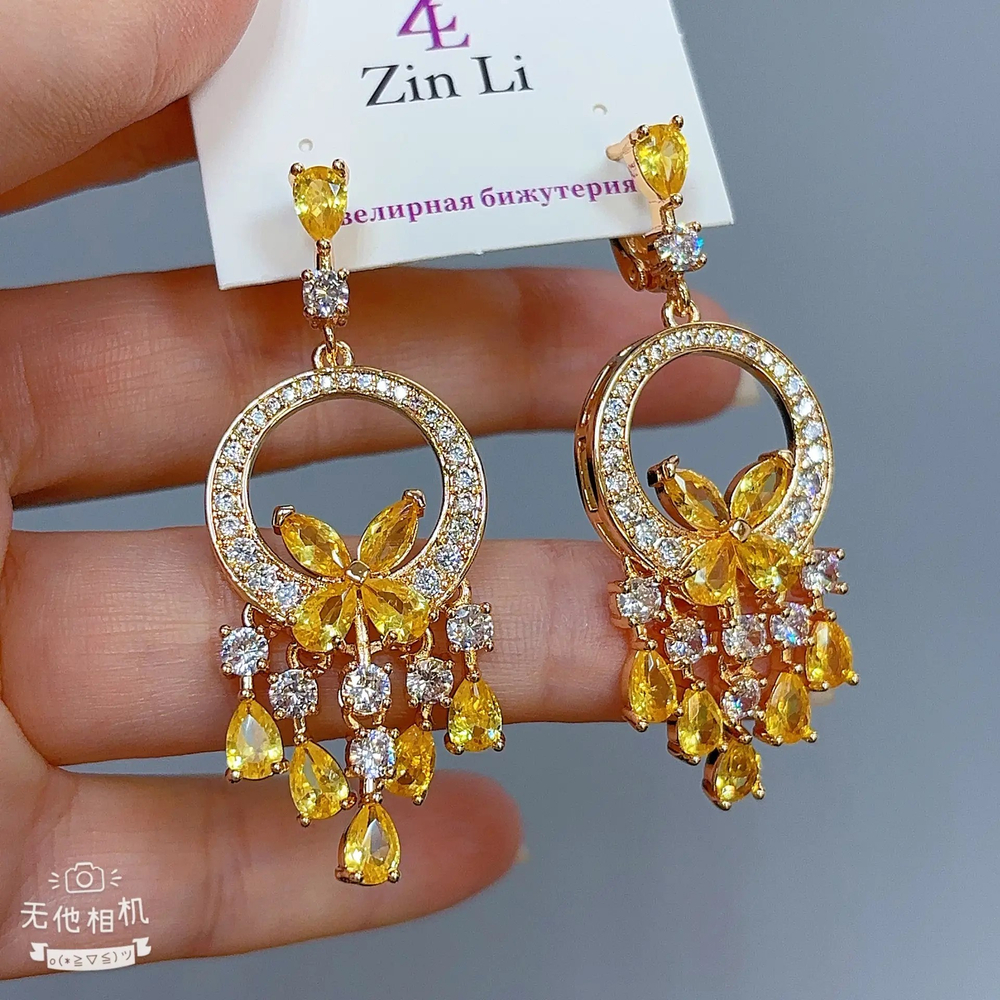 Серьги ZinLi - арт216