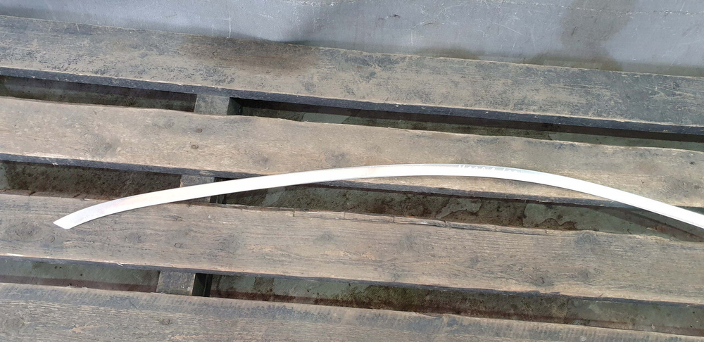 Молдинг двери передней левой Mercedes GLC (C253) Coupe 16-нв Б/У Оригинал A2537252900