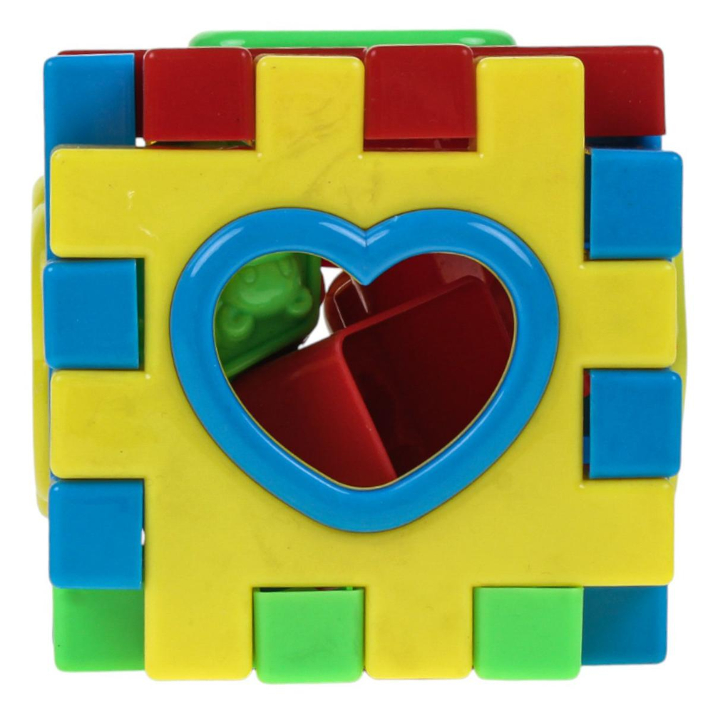 Набор геометрических фигур новый 7 (10*10*10 см) сетка