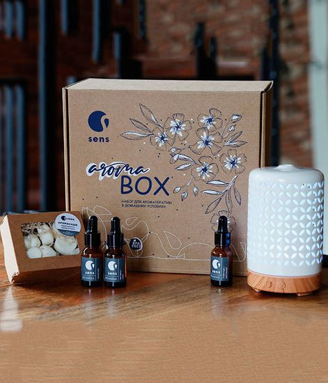 Подарочный набор Aroma Box Geo, Sens