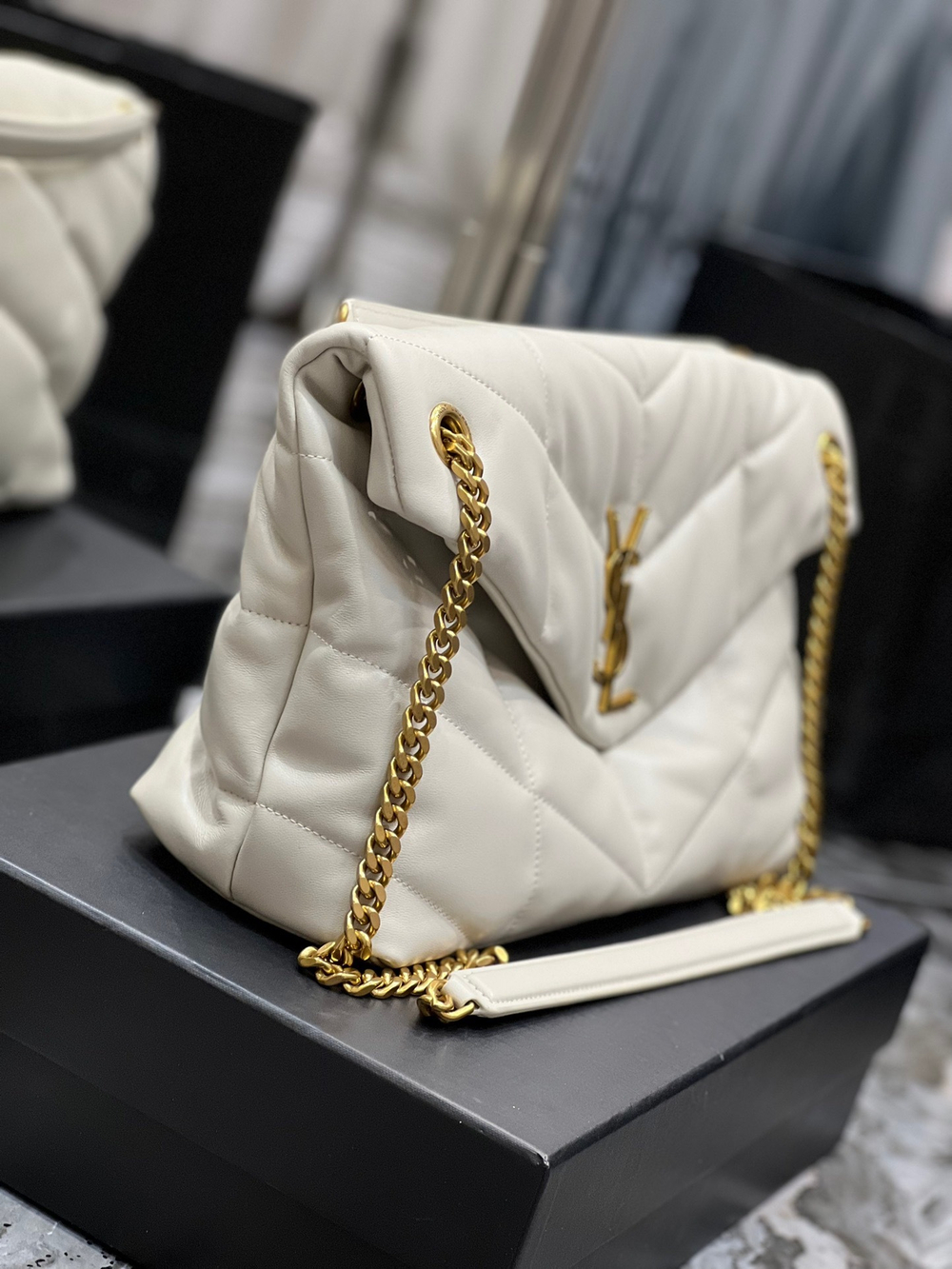 Saint Laurent Loulou Puffer Bag 35 cm