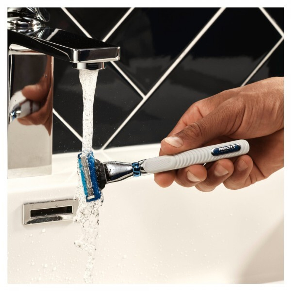Сменные кассеты для бритья Gillette Mach3 Turbo 3D, 8 шт