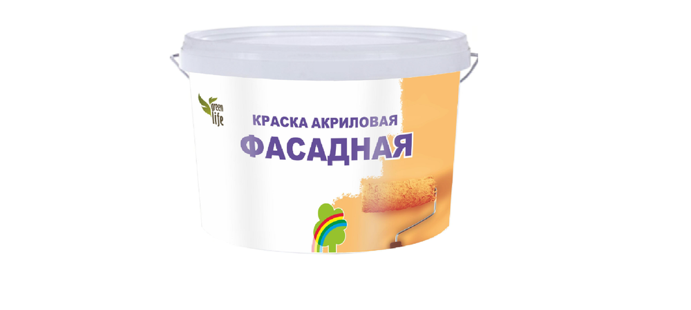 КРАСКА &quot;ECO-LUX&quot; Д/ФАСАДОВ И ИНТЕРЬЕРОВ &quot;РАДУГА-113&quot; ГЛ 14Л