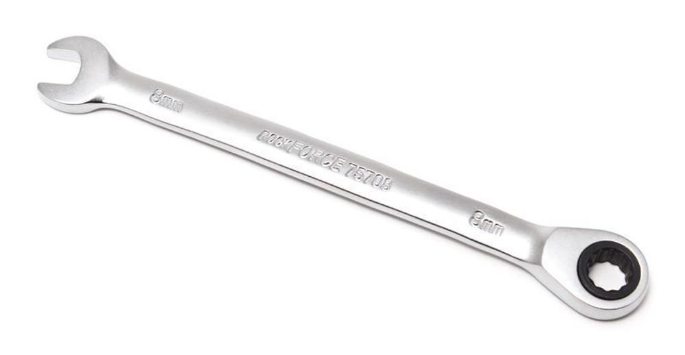 Ключ комбинированный трещоточный 10мм RockForce##Rock FORCE RF-75710