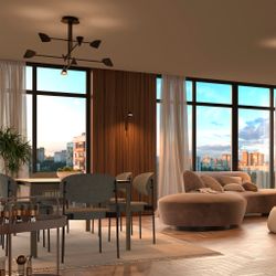 7578 Люстра потолочная CAPUCCINA