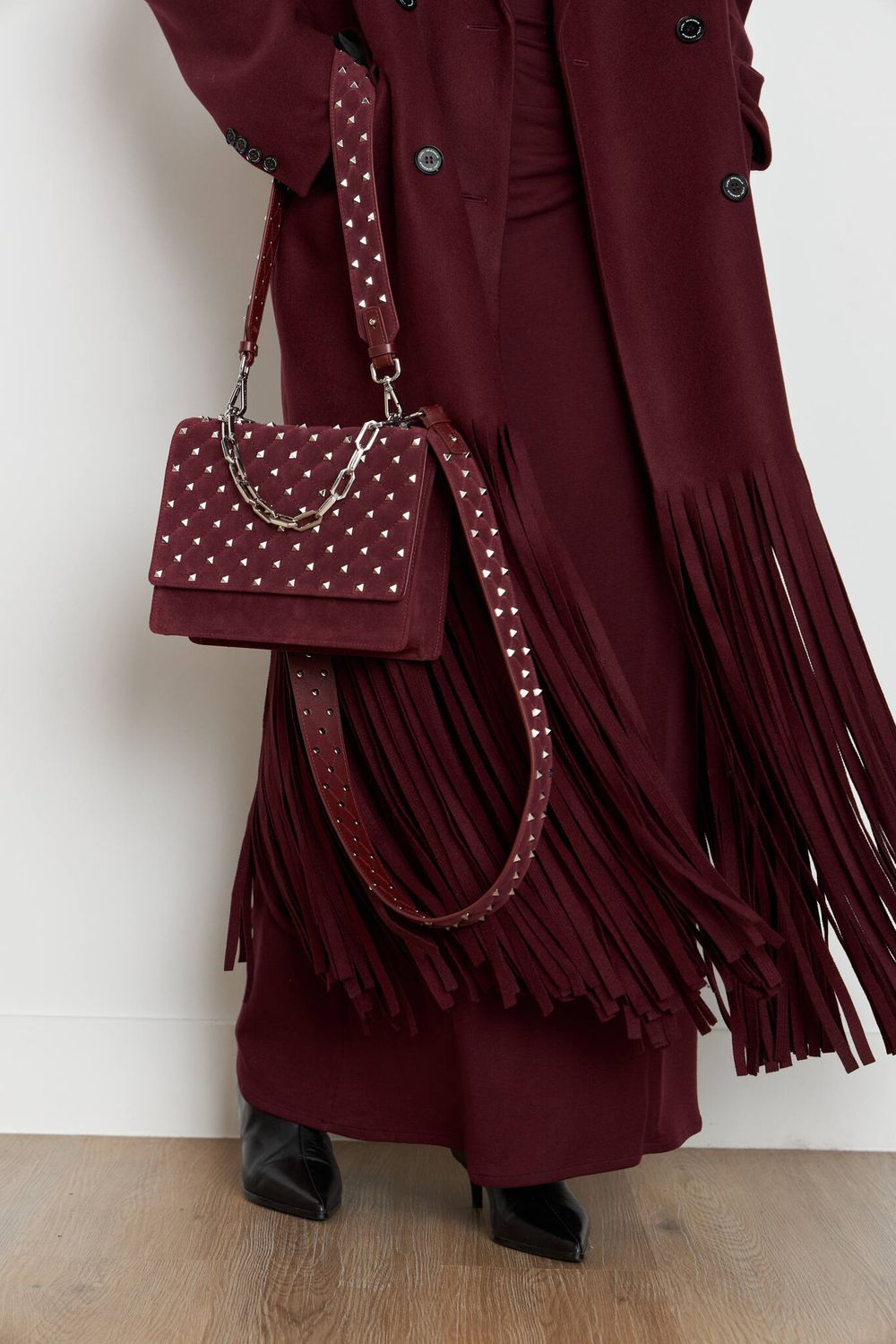 BAD GIRL LARGE BAG BORDO
