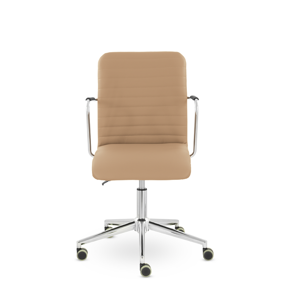 Кресло Честер GTР хром S-0426 (светло-коричневый)