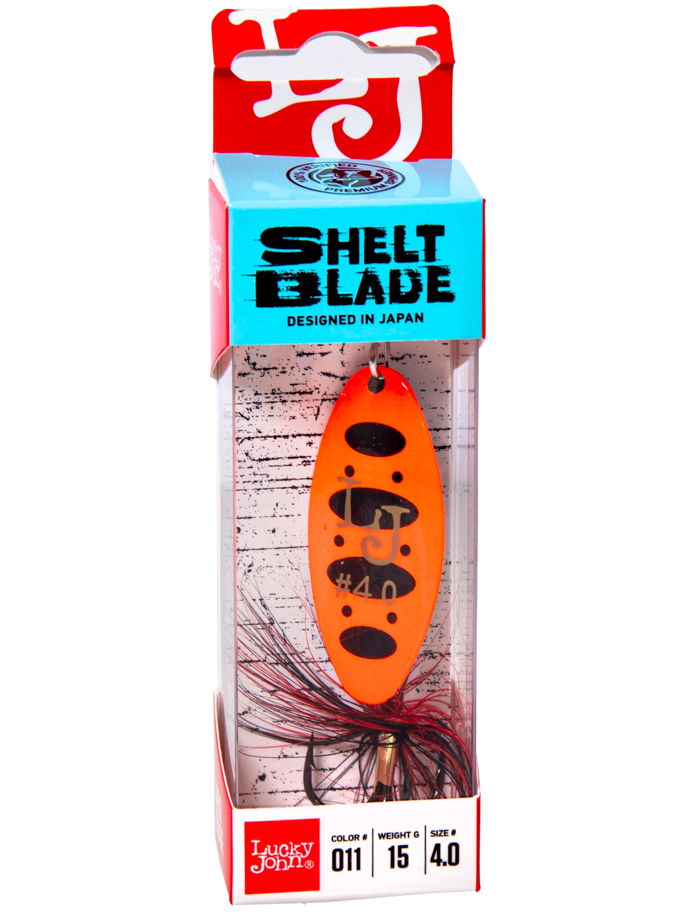 Блесна вращ. Lucky John SHELT BLADE 4 15,0г 011