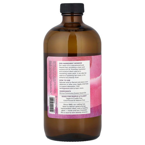 Heritage Store, органическое касторовое масло, 473 мл (16 жидк. унций)