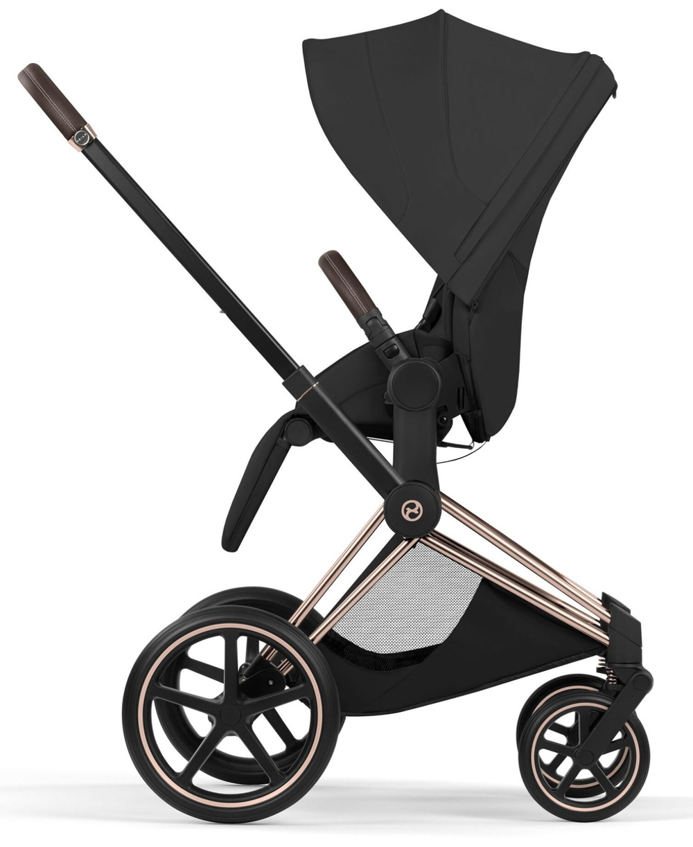 Коляска Cybex Priam V Rosegold Style Collection 2 в 1 Sepia Black