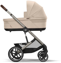 Cybex Детская коляска Balios S Lux BLK 2 в 1 цвет Almond Beige