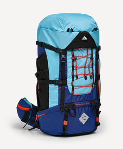 Рюкзак Hiking Ascent, голубой/синий, 55+10 л