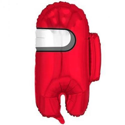 Ag (25'/65 см) Фигура, Космонавтик, красный, 1 шт. в уп.