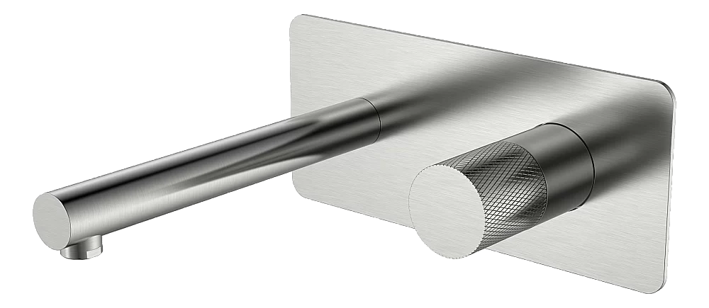 Смеситель для раковины Boheme Stick 125-NB.2 никель брашированный/ручка TOUCH