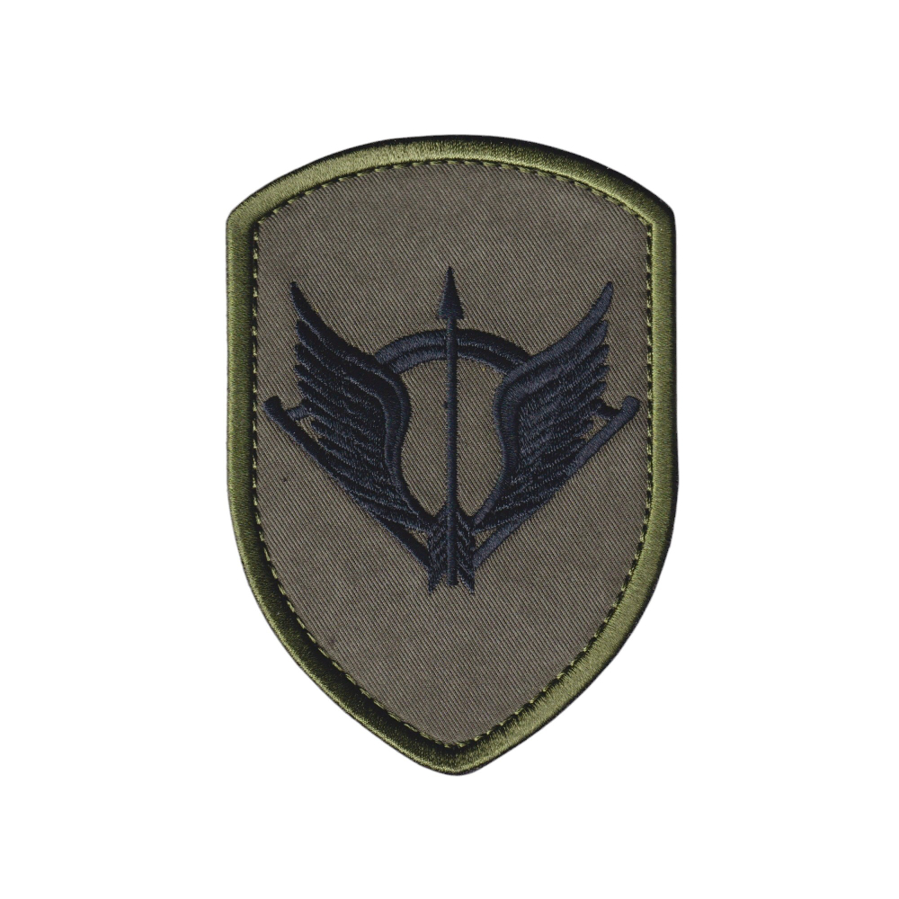 Нашивка ( Шеврон / Патч / Patch ) Тактическая ССО ( Силы Специальных Операций РФ ) Полевая Черная | ATRIBUTICASTORE.RU