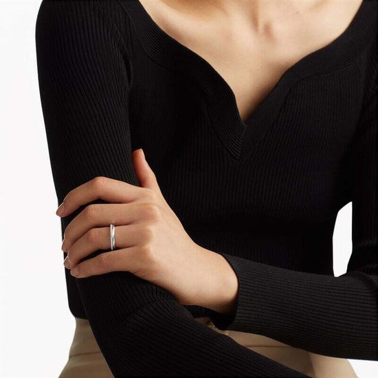 Кольцо Graff Laurence Graff Signature Diamond and Gold Band в белом золоте