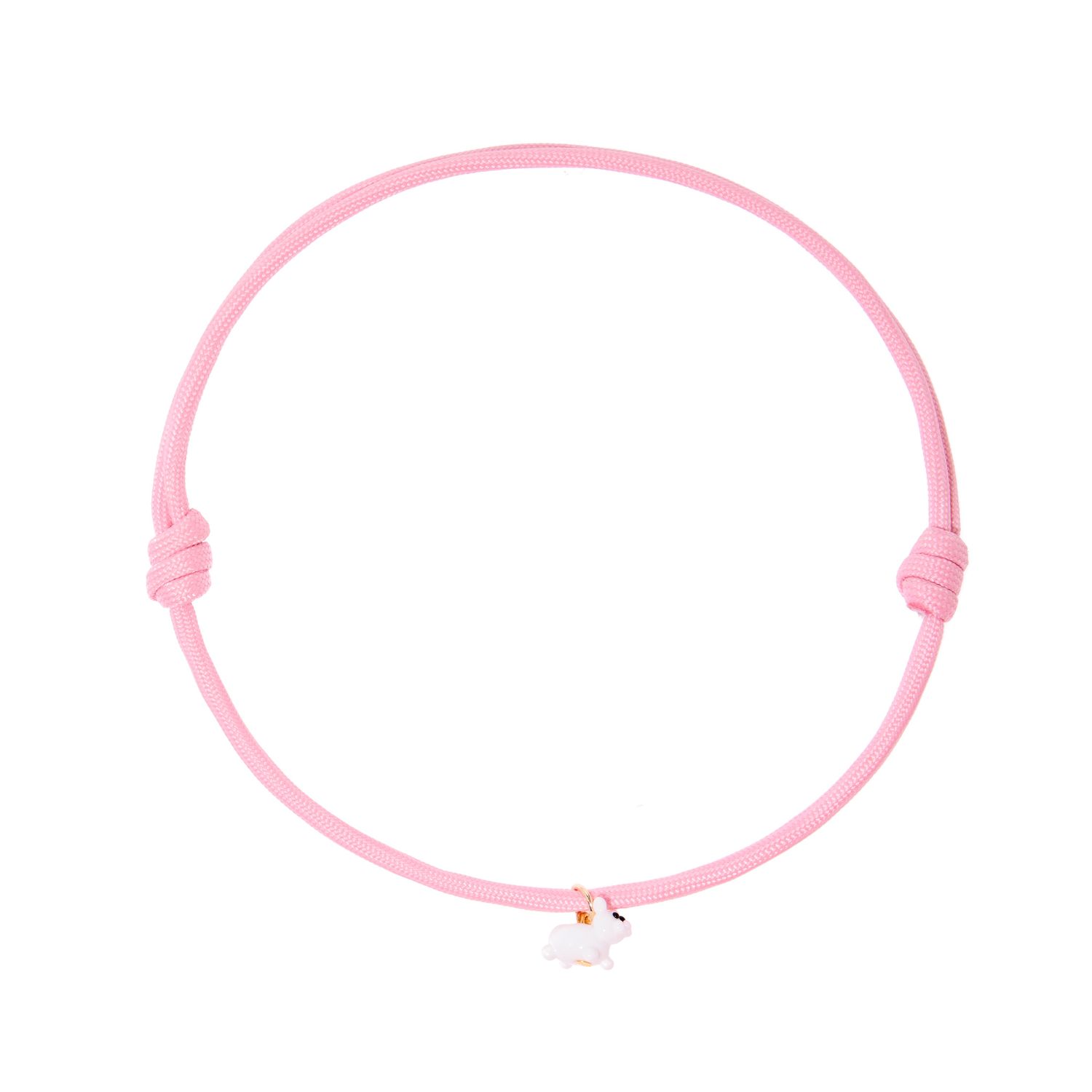 Колье Knitted Kitten Necklace - White Cat