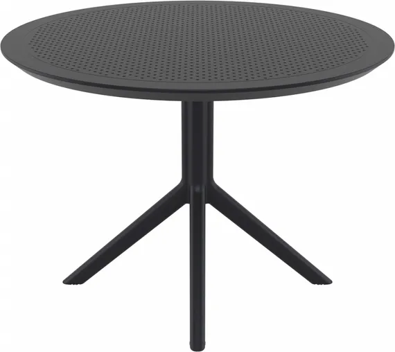 Стол пластиковый Sky Table Ø105, черный