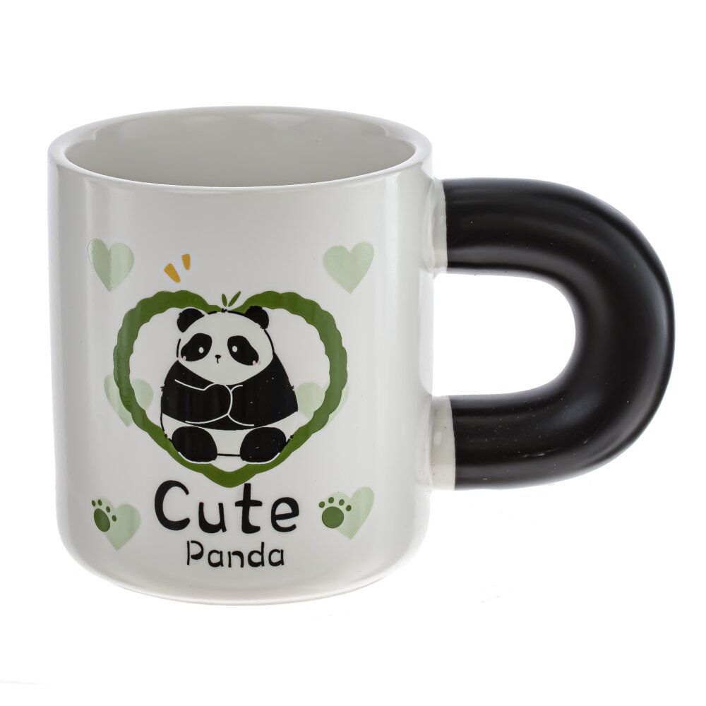 GAEM Кружка с крышкой и ложкой, 430 мл, L8,5 W8,5 H9,8 см, 4в.