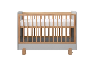 Кроватка Ice-cream 60*120 см (светло-серый)